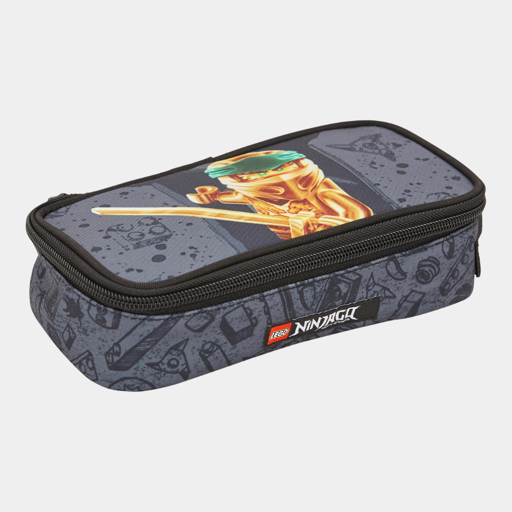 Ninjago Golden Lloyd Pencil Case LEGO Stationery and Office Supplies set (#5711013084936-1, 2021)