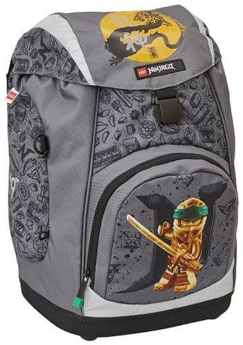 Ninjago Golden Lloyd Backpack LEGO Bags, Totes, & Luggage set (#5711013085964-1, 2021)