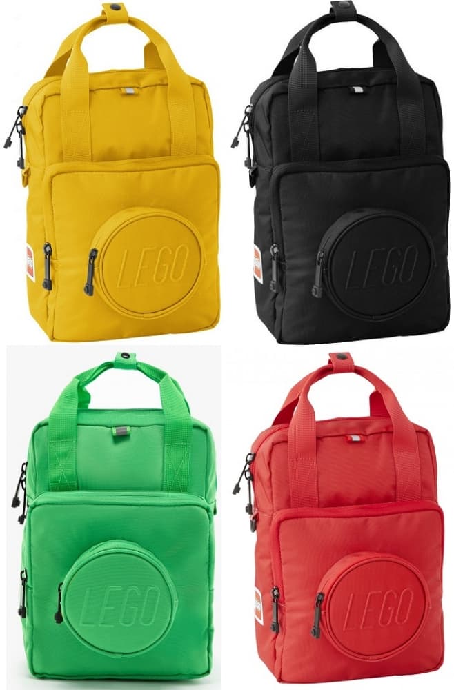1 x 1 Brick Backpack (All Colors) LEGO Bags, Totes, & Luggage set (#5711013090845-1, 2021)