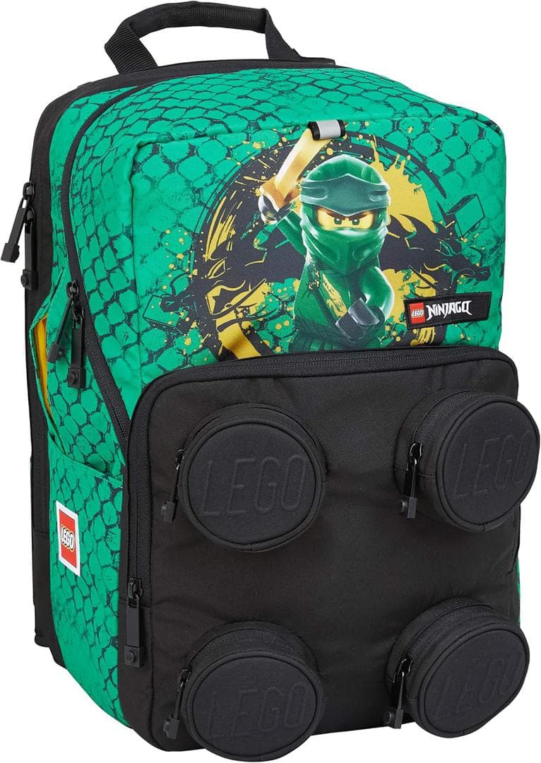 Ninjago Green Lloyd Backpack LEGO Bags, Totes, & Luggage set (#5711013093402-1, 2021)