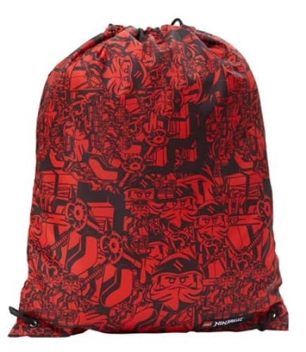 Ninjago Kai Gym Bag LEGO Bags, Totes, & Luggage set (#5711013097424-1, 2022)