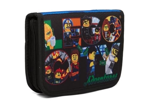 City Pencil Case with Pencils LEGO Stationery and Office Supplies set (#5711013097837-1, 2022)