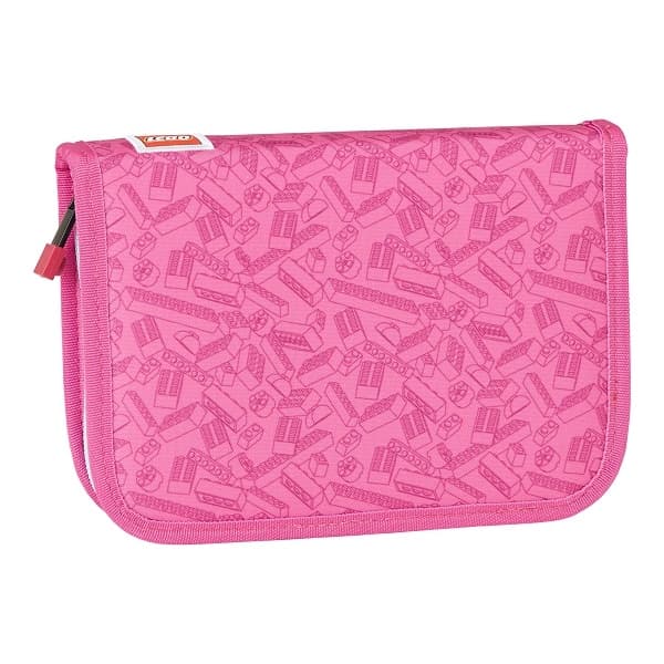 Violet Pencil Case with Pencils LEGO Stationery and Office Supplies set (#5711013097851-1, 2022)