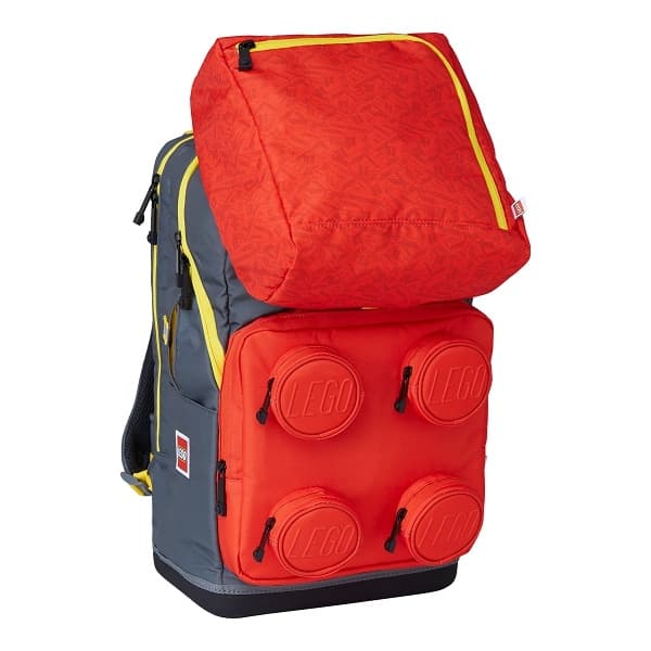 Red Signature Maxi Plus Backpack with Gym Bag LEGO Bags, Totes, & Luggage set (#5711013098629-1, 2022)