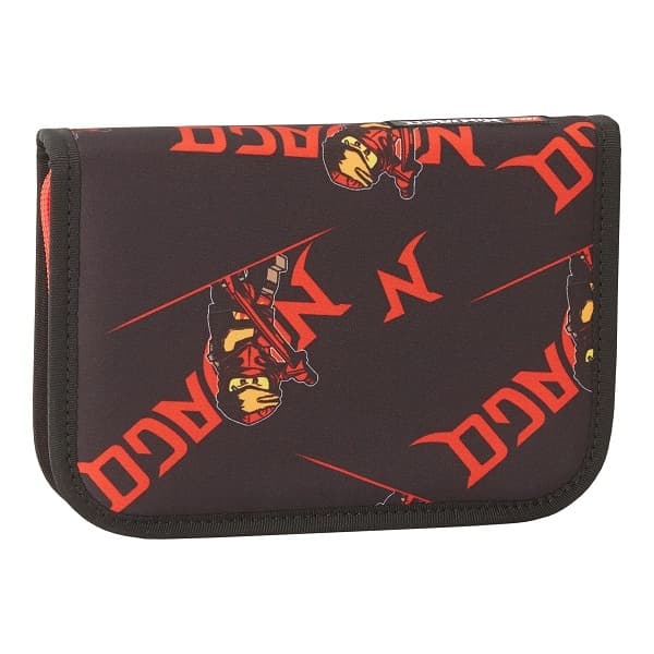 Ninjago Kai Pencil Case with Pencils LEGO Stationery and Office Supplies set (#5711013115685-1, 2022)