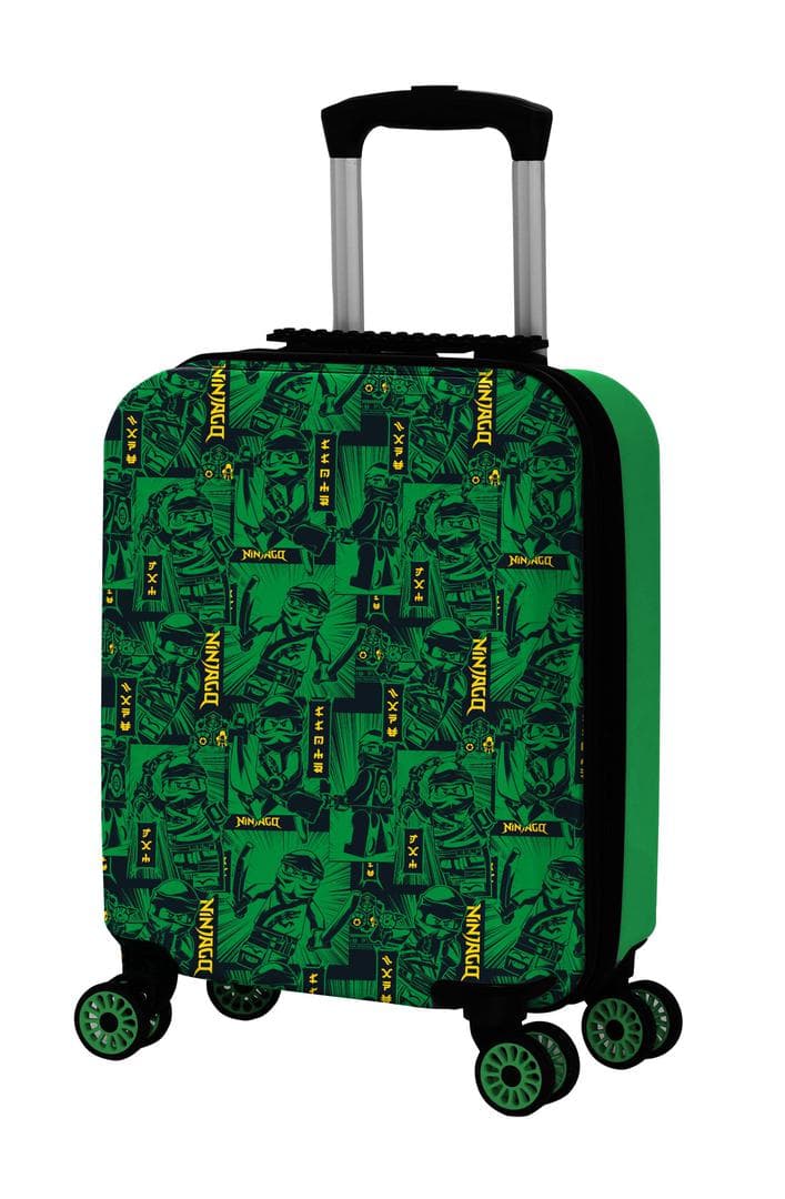 Ninjago Trolley Suitcase LEGO Bags, Totes, & Luggage set (#5711013118013-1, 2021)