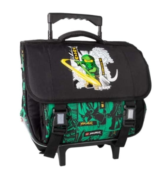 Ninjago Lloyd School Bag Trolley LEGO Bags, Totes, & Luggage set (#5711013118020-1, 2022)