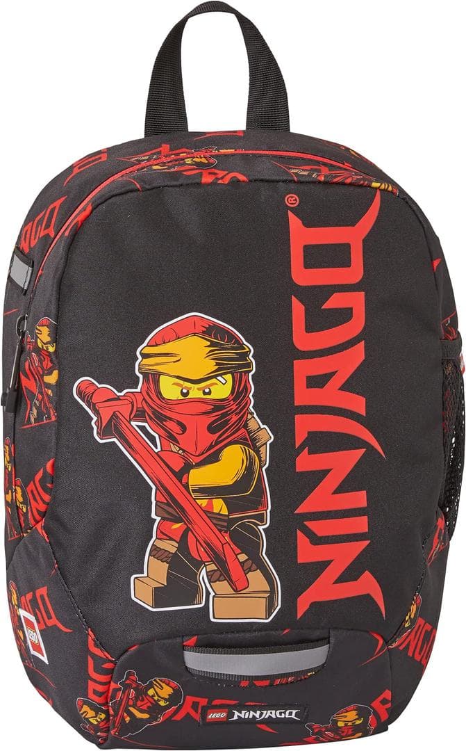Ninjago Kai Junior Backpack LEGO Bags, Totes, & Luggage set (#5711013123314-1, 2023)