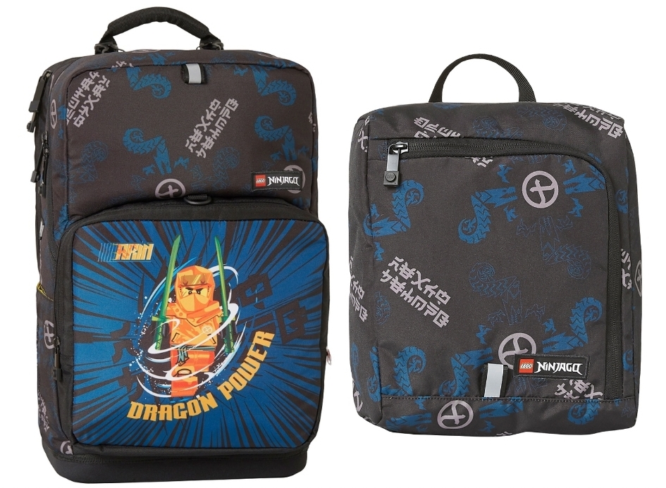 Ninjago Arin Maxi Plus Backpack with Gym Bag LEGO Bags, Totes, & Luggage set (#5711013127091-1, 2024)
