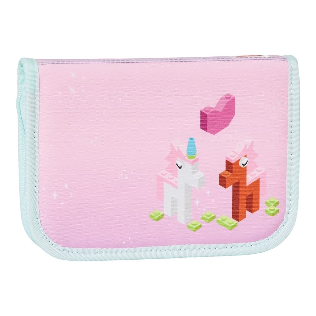 Iconic Sparkle Pencil Case with Pencils LEGO Stationery and Office Supplies set (#5711013127305-1, 2024)