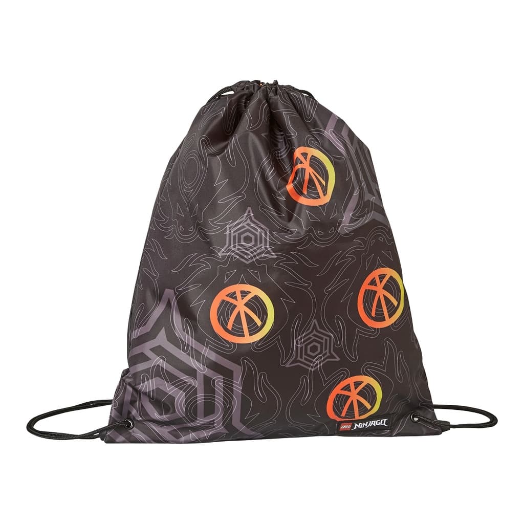Ninjago Reach Beyond Gym Bag LEGO Bags, Totes, & Luggage set (#5711013131333-1, 2024)