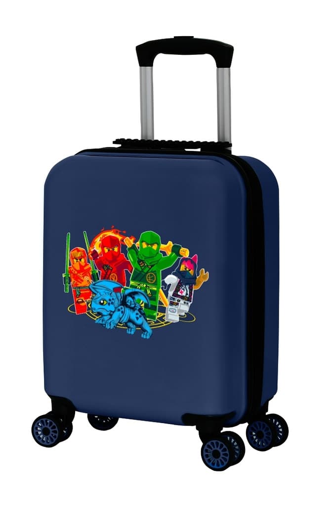 Ninjago Family Trolley Suitcase LEGO Bags, Totes, & Luggage set (#5711013132965-1, 2024)