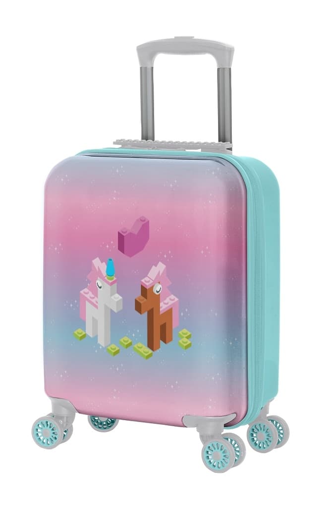 Iconic Sparkle Trolley Suitcase LEGO Bags, Totes, & Luggage set (#5711013132972-1, 2024)