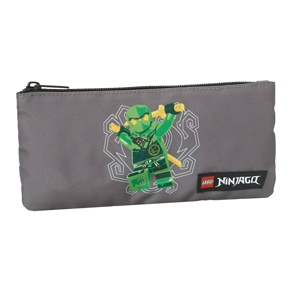 Ninjago Green Pencil Case LEGO Stationery and Office Supplies set (#5711013133177-1, 2024)