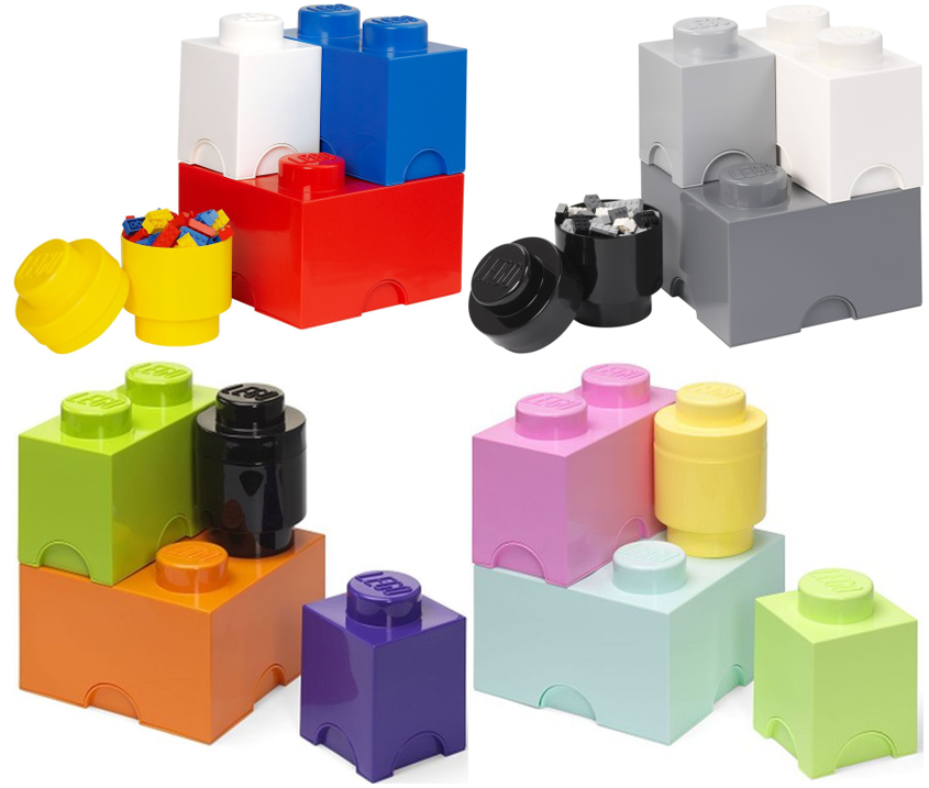 Storage Brick Multi-Pack 4 Pieces (All Colors) LEGO set (#5711938248468-1)