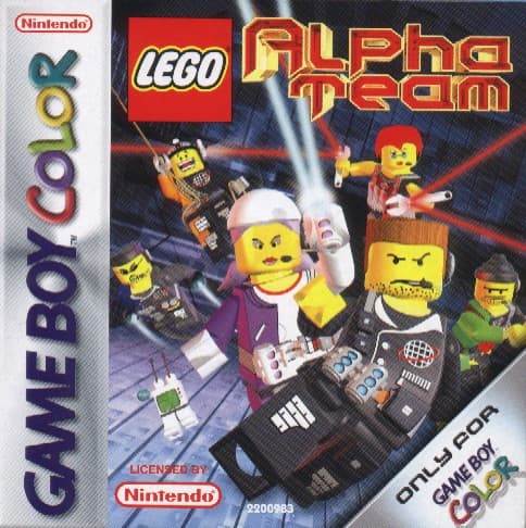 Alpha Team - Game Boy Color LEGO set (#5725-1)