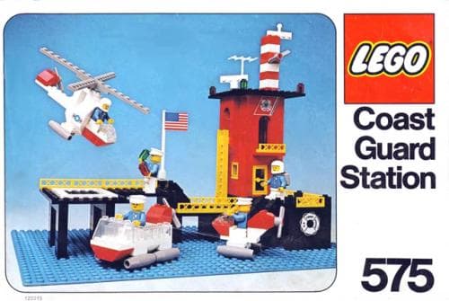 Coast Guard Station LEGO set (#575-1)
