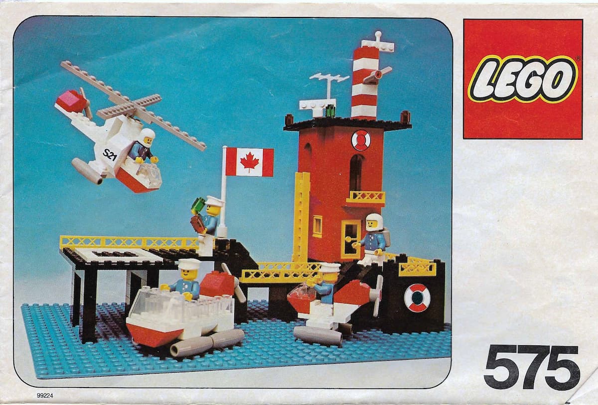 Coast Guard Station (Canadian Edition) LEGO set (#575-2)