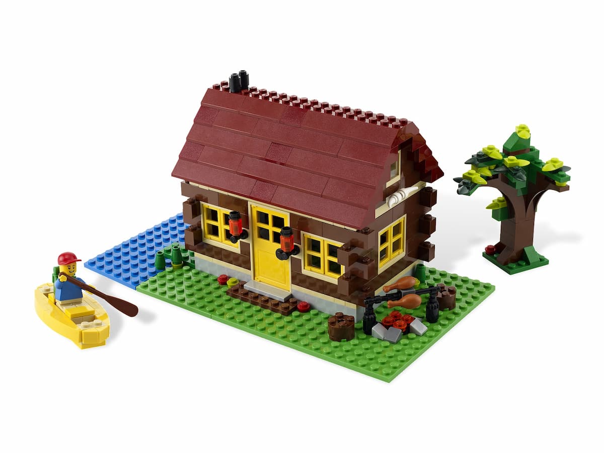 Log Cabin LEGO set (#5766-1)