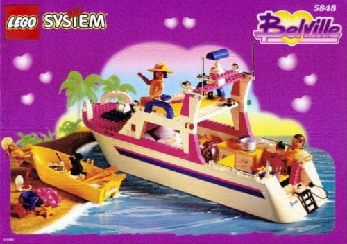 Family Yacht / Luxury Cruiser LEGO set (#5848-1)