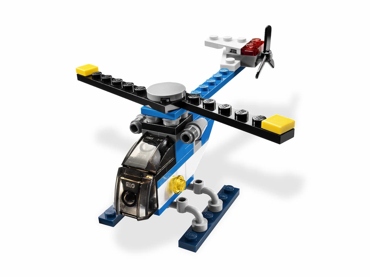 Mini Helicopter LEGO set (#5864-1, 2010)