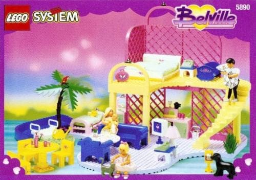 Pretty Wishes Playhouse LEGO set (#5890-1)