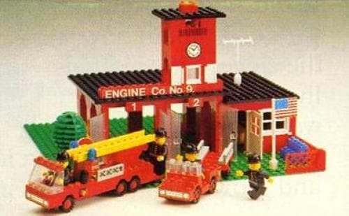 Engine Co. No. 9 LEGO set (#590-1)