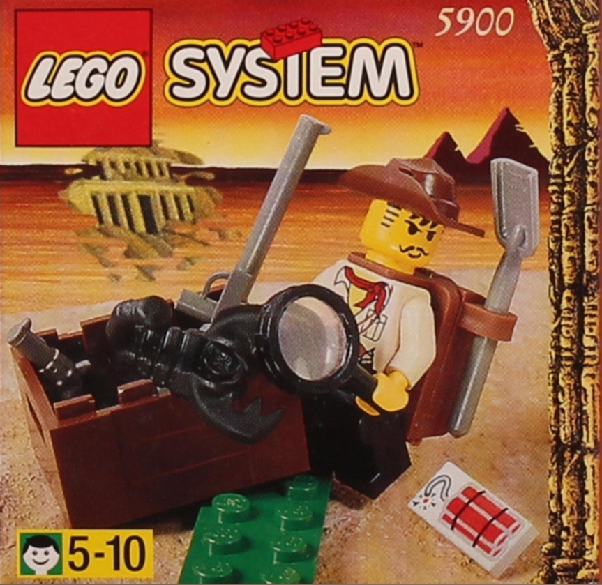 Adventurer - Johnny Thunder LEGO set (#5900-1)