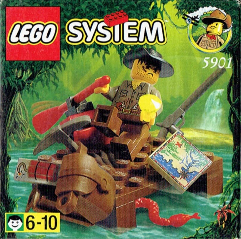 River Raft LEGO set (#5901-1)