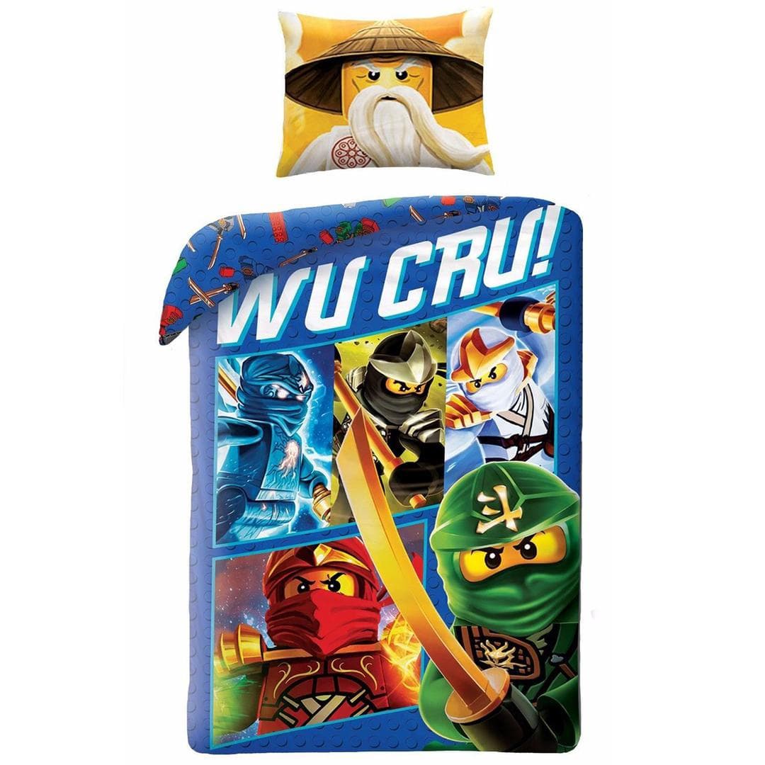 Ninjago Wu Cru Duvet Set LEGO Houseware set (#5902729040419-1, 2017)