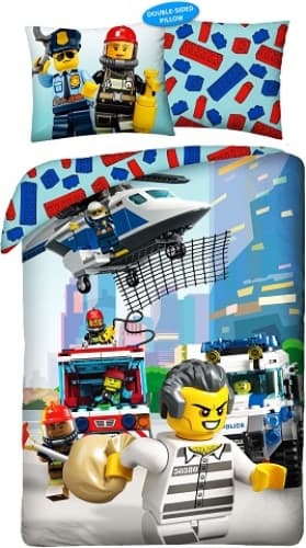 City Crook Duvet Set LEGO Houseware set (#5902729045445-1, 2019)