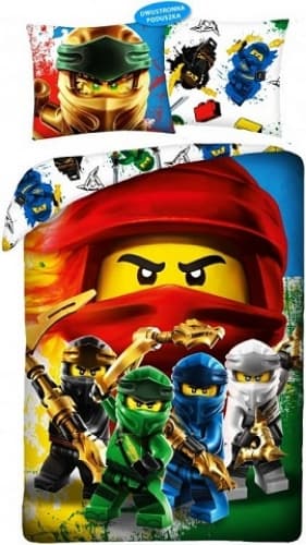 Ninjago Duvet Set LEGO Houseware set (#5902729045452-1, 2019)