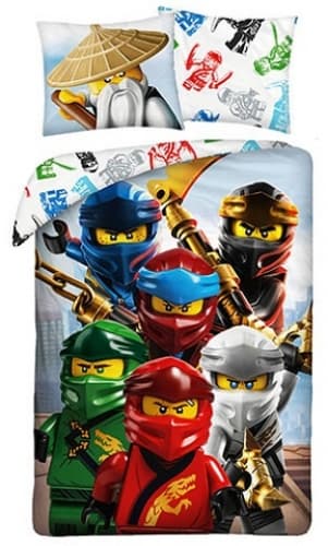 Ninjago Duvet Set LEGO Houseware set (#5902729046138-1, 2019)