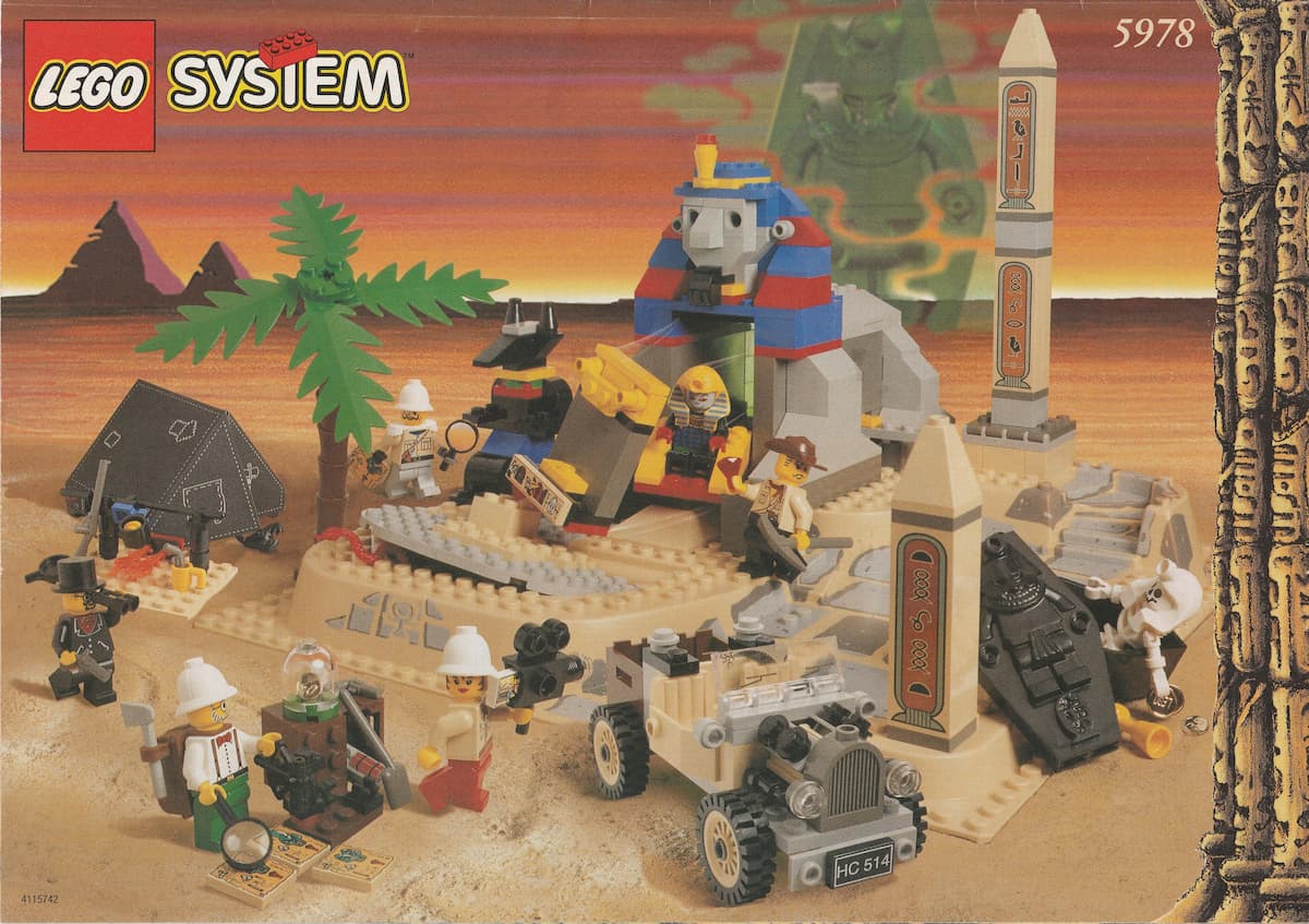 Sphinx Secret Surprise LEGO set (#5978-1)