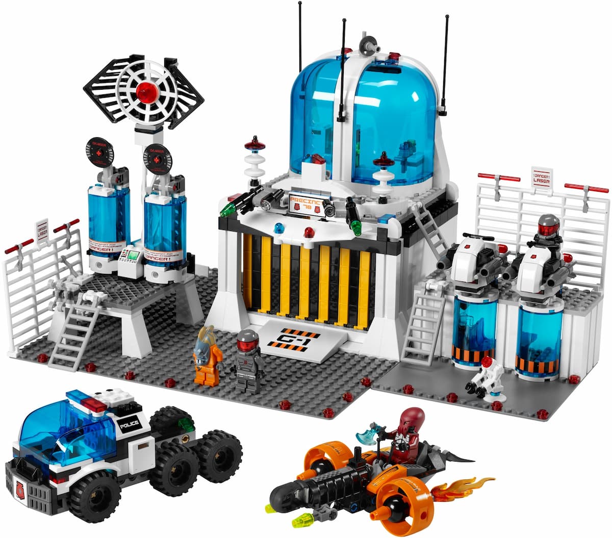 Space Police Central LEGO set (#5985-1)