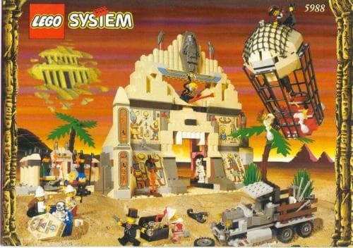 Pharaoh's Forbidden Ruins LEGO set (#5988-1)