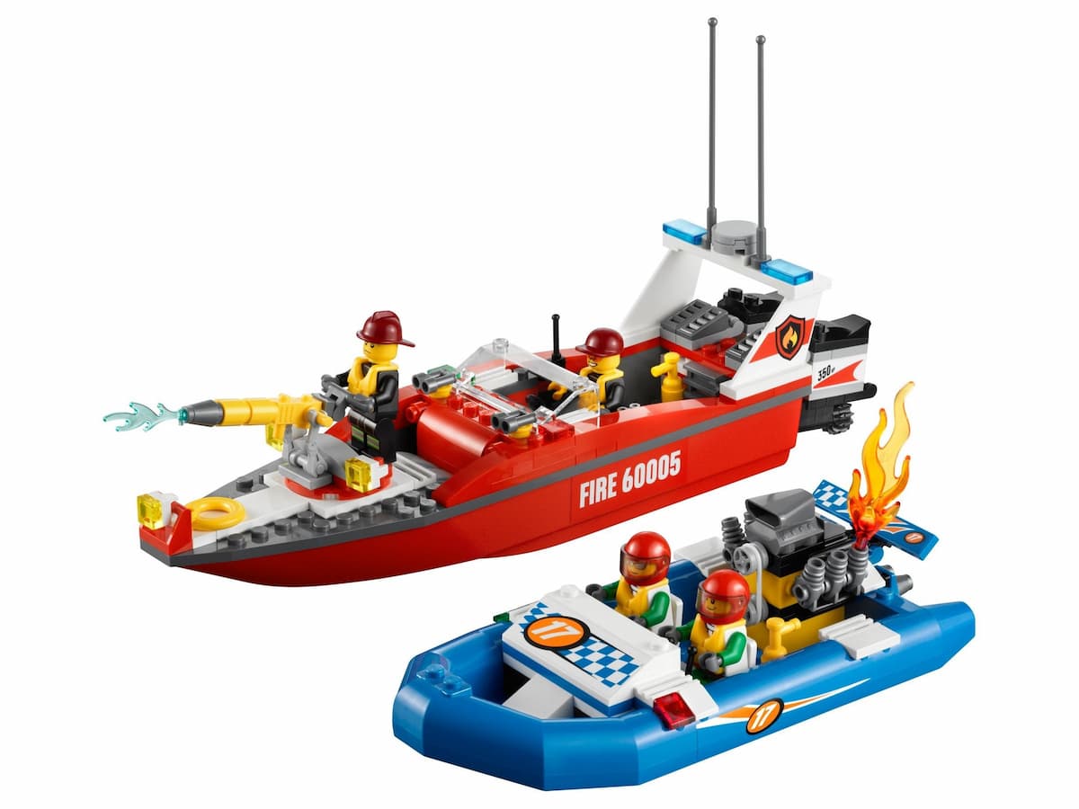 Fire Boat LEGO set (#60005-1)