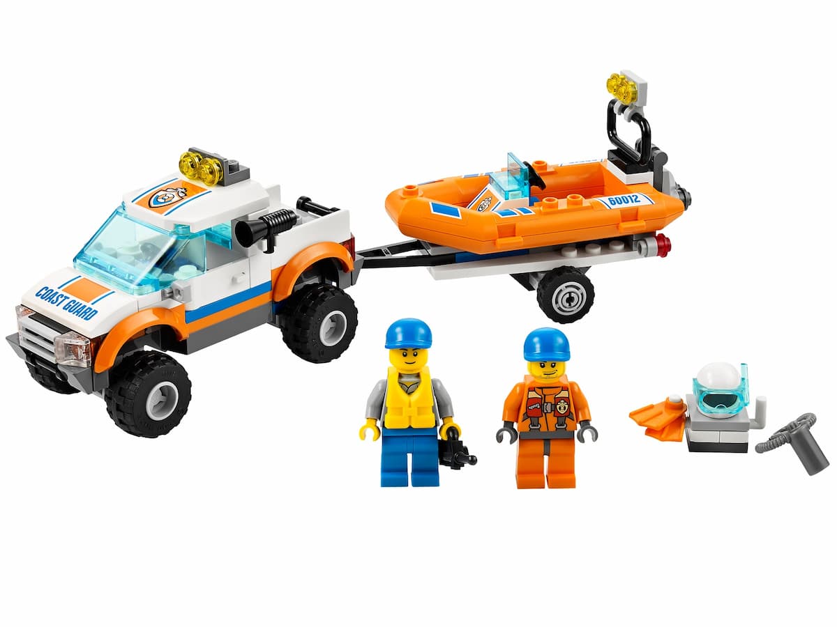 Coast Guard 4 x 4 LEGO set (#60012-1)