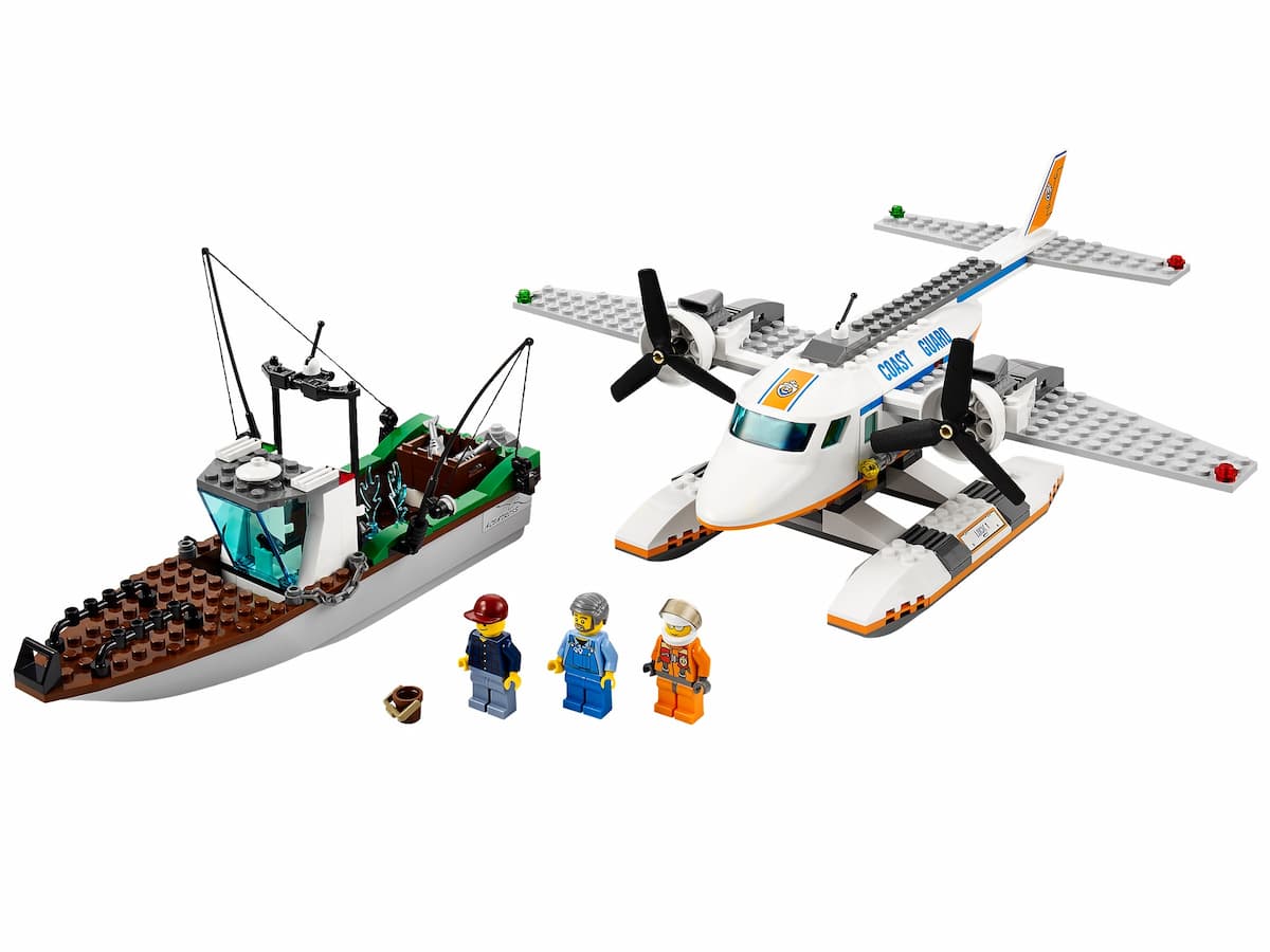 Coast Guard Plane LEGO set (#60015-1)