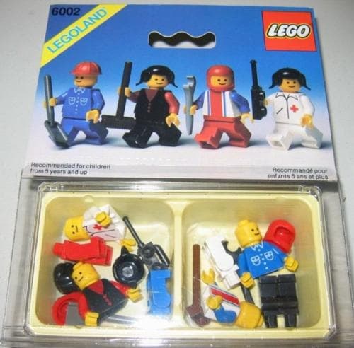 Town Figures LEGO set (#6002-1, 1983)