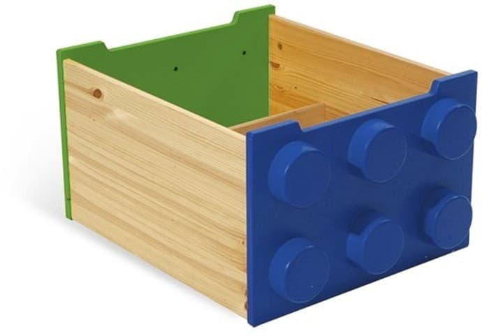 Rolling Storage Box (Blue and Green) LEGO set (#60031-2)