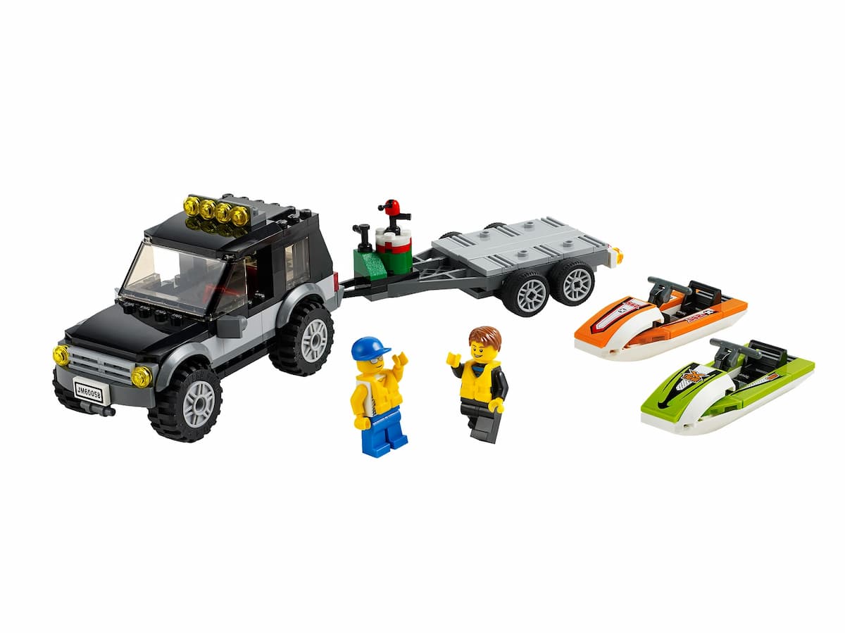 SUV with Watercraft LEGO set (#60058-1)