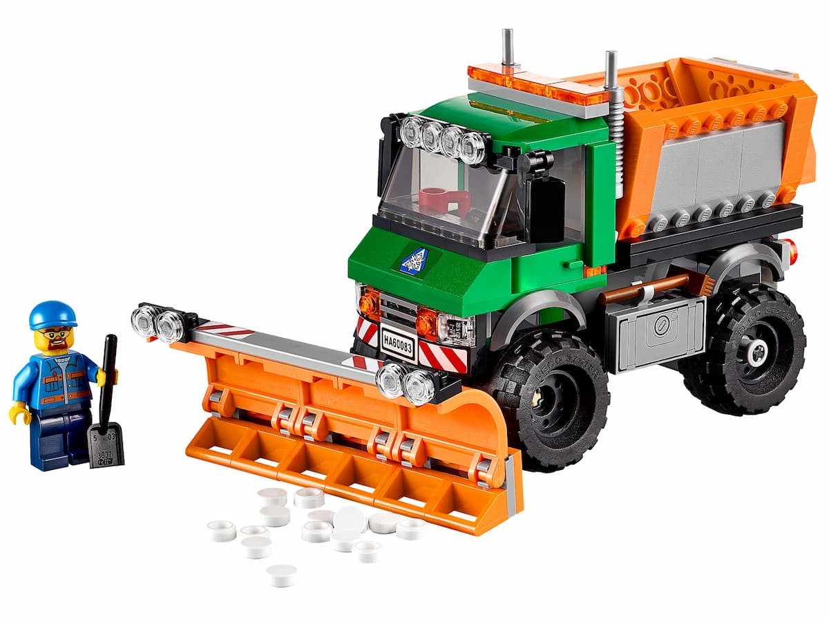 Snowplow Truck LEGO set (#60083-1)