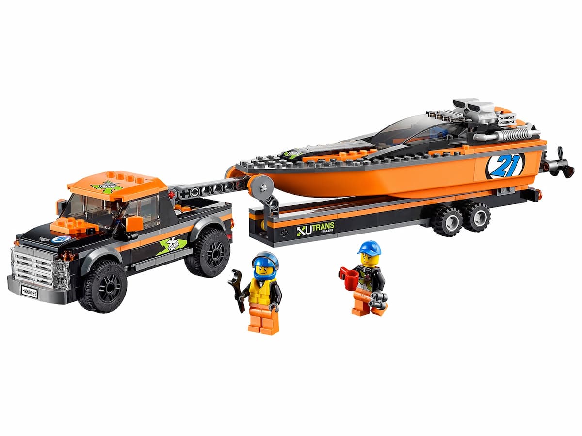 4x4 with Powerboat LEGO set (#60085-1)