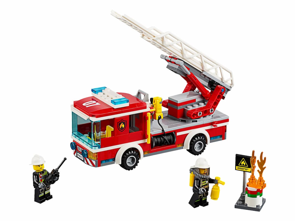 Fire Ladder Truck LEGO set (#60107-1)
