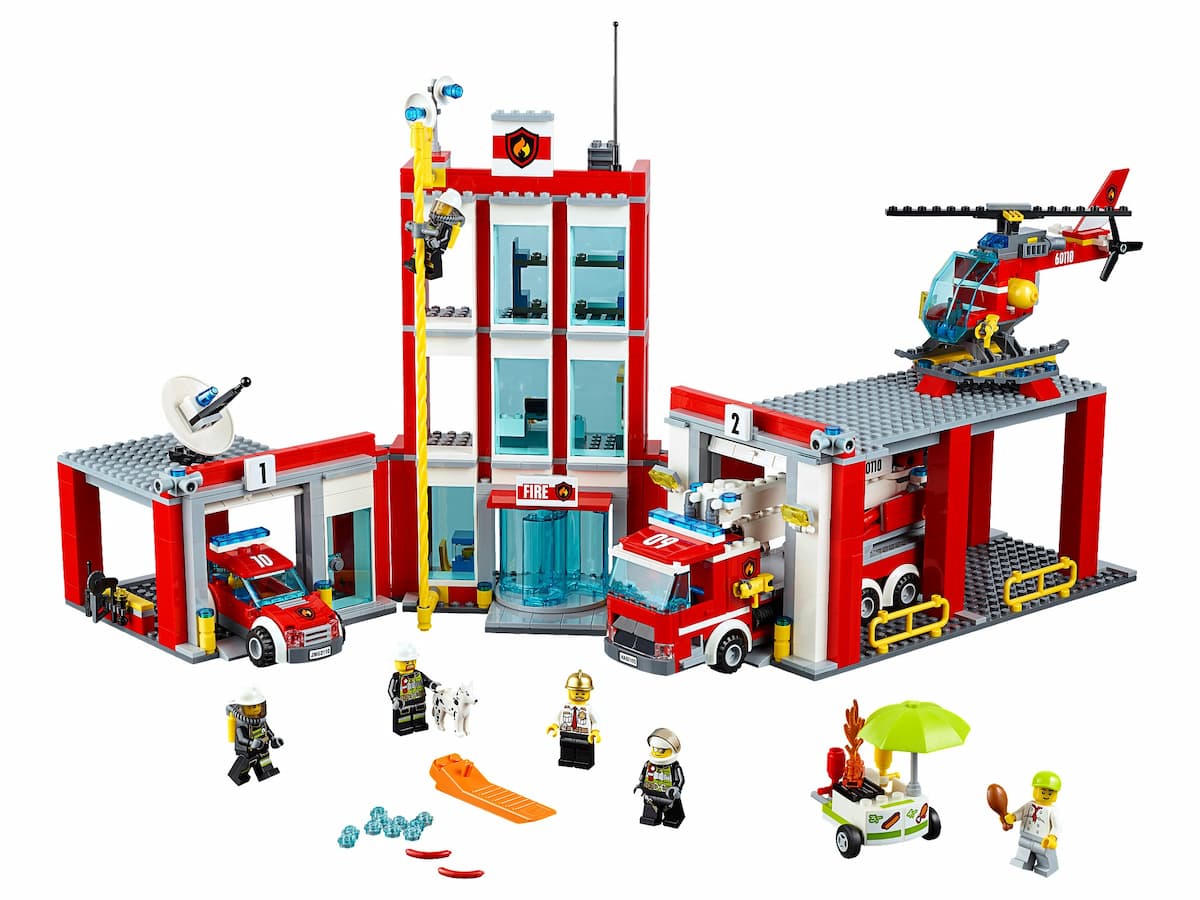 Fire Station LEGO set (#60110-1)