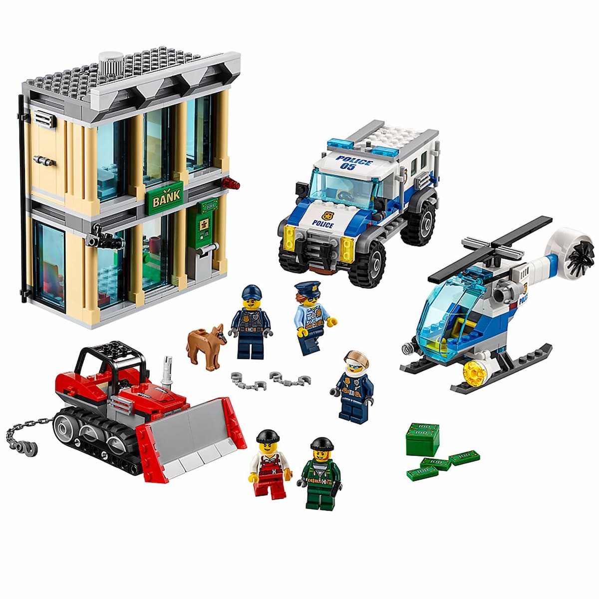 Bulldozer Break-In LEGO set (#60140-1)