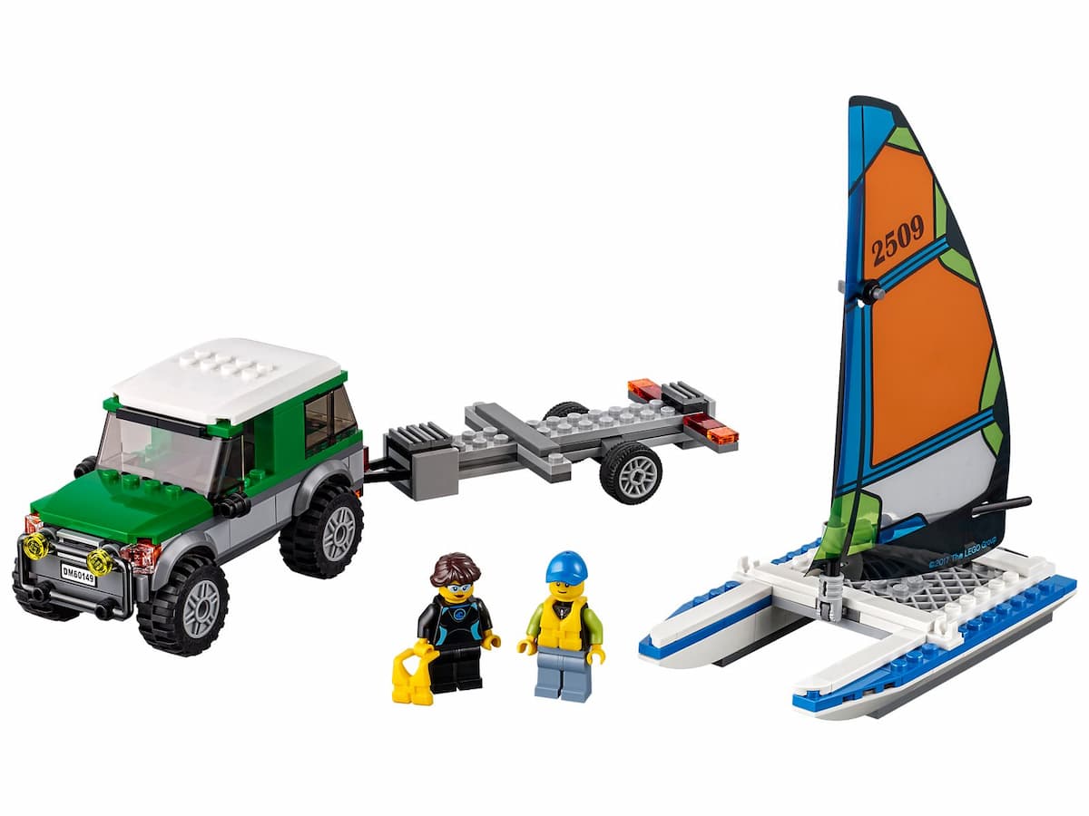 4x4 with Catamaran LEGO set (#60149-1)
