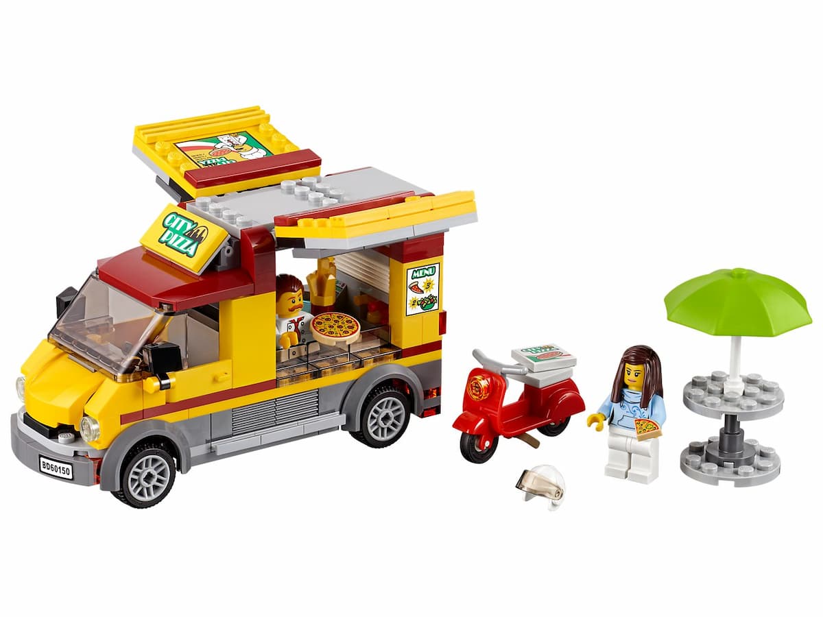 Pizza Van LEGO set (#60150-1)
