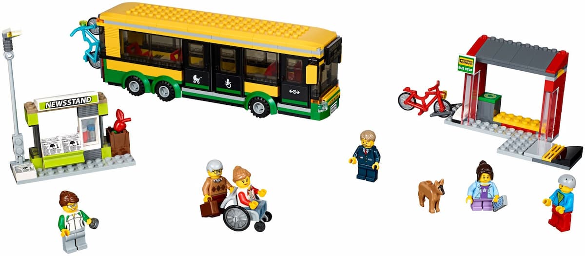 Bus Station LEGO set (#60154-1)